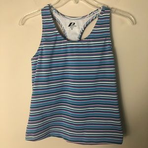 Pro Spirit Racerback Tank Top with built in bra. Size M